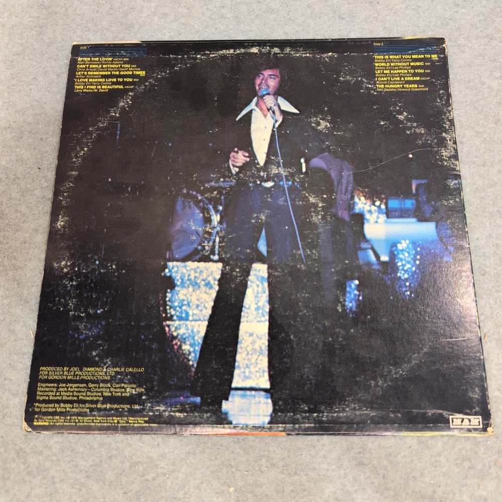 Engelbert Humperdinck After the Lovin Vinyl LP 1976 Epic Records 34381 Pop Vocal - Picture 2 of 2